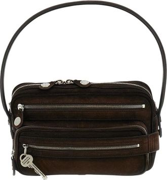 Acne Studios Camero Party Suede Wax - - Bags - Donna - Marrone - ONE SIZE