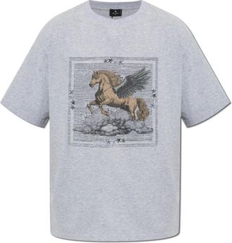 Etro T-Shirts - Heren - T-shirts - Grijs - M - Tops