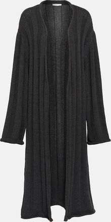 The Row Ribbed-knit wool cardigan