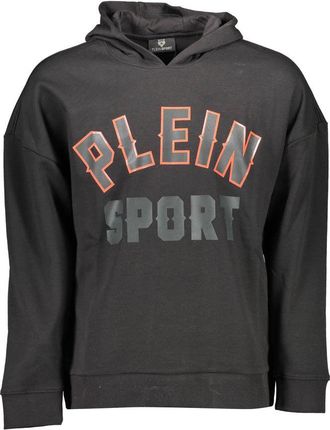 Plein Sport Black Cotton Mens Mens Sweatshirt