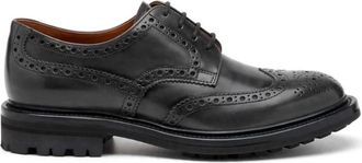 Churchs Derby - Dames - Veterschoenen - Zwart - 37 EU - Leer - Schoenen