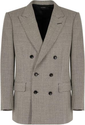 Tom Ford Opposite Birdseye Db Jacket