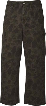 Carhartt Work in Progress Loose-Fit Camouflage Utility Pants With Multiple Pockets