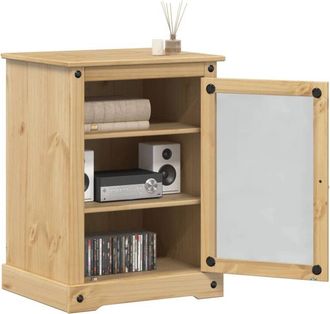 vidaXL Mobile HiFi Corona 60x50x82 cm in Legno Massello di Pino - Vidaxl