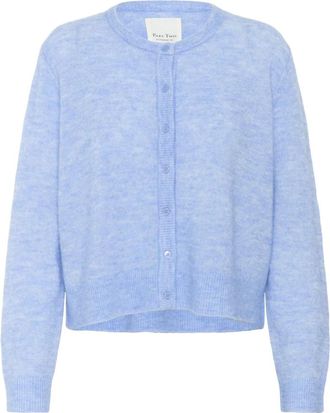 Part Two Truien & Vesten, Dames, Blauw, L, Linika PW CA Strik 30310119