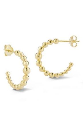 Glaze Jewelry Bubble Hoop Earrings in Gold at Nordstrom Rack