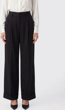 Junya Watanabe Pantaloni palazzo in misto lana