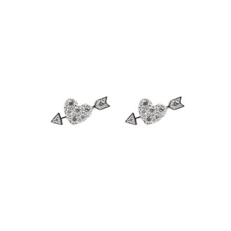Vivienne Westwood Kiri Oorbellen - Dames - Oorbellen - Grijs - ONE Size - Accessoires