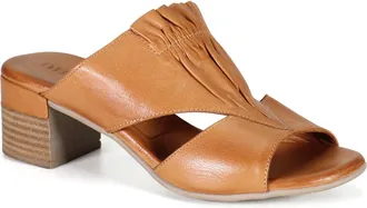 Diba POTTER EE Leather Slip On Mule Heel in Coconut at Nordstrom, Size 37