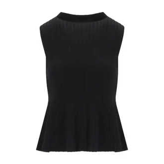 Marella Dames, Tops, Zwart, Maat: M Polyamide