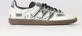 adidas Samba OG Leather Sneakers with Animal Print and 3-Stripes