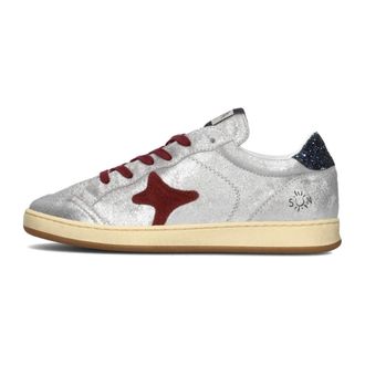 Ama brand Schoenen, Dames, Grijs, 40 EU, Wol, Zilver Lage Top Sneakers SUN