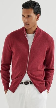 Brunello Cucinelli Cashmere cardigan in Cherry at Nordstrom, Size 52 It