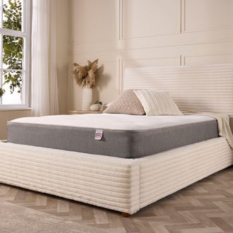Aspire Home Accents Hybrid Tufted Bonnell Mattress in White | Size: Small Double