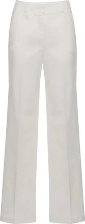 PESERICO Broeken, Dames, Wit, L, Rechte broek