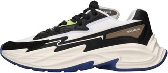 Balmain Run-Row Trainers - Heren - Sneakers - Veelkleurig - 40 EU - Nylon - Schoenen