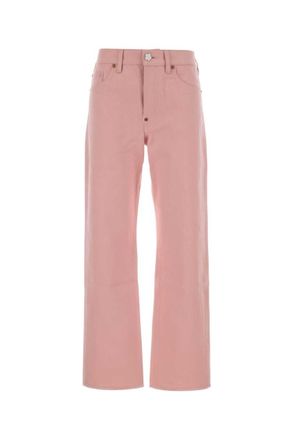 Kenzo Light Pink Straight Leg Jeans