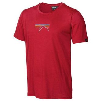 Ivanhoe of Sweden Underwool Ceasar Sunset T-Shirt f&uuml;r Herren | rot