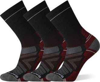 Smartwool 3-Pack Hike Light Cushion Crew Socks in Hike Charcoal at Nordstrom, Size X-Large