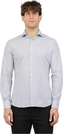 Traiano Hombre, Camisas, Gris, Talla: M