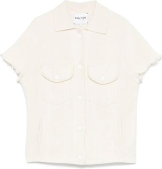 Kujten Camicia in cashmere - Toni neutri