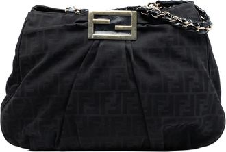 Fendi Pre-owned Fendi Large Zucca Canvas Mia Tote Ladies 8BR616 DMP 119 2516
