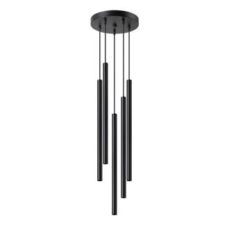 Sollux Lighting L&aacute;mpara de techo negro acero alt. 110 cm