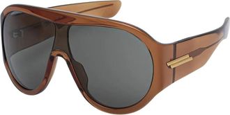 Bottega Veneta Occhiali da sole Shield - - Accessories - unisex - Marrone - ONE SIZE