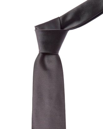 Canali Brown Silk Tie
