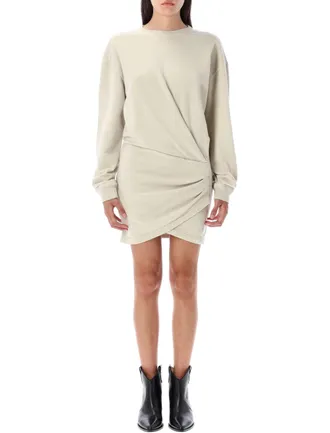 Isabel Marant Pipper Relaxed Fleece Mini Dress