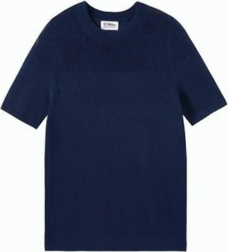 27 Miles Malibu Womens Vince Knit Tee In Navy