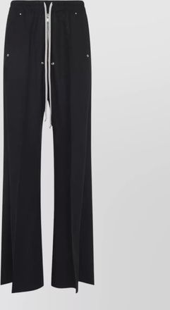 Rick Owens virgin wool wide-leg track pants