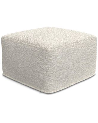 Simpli Home Chantal 24In Contemporary Pouf
