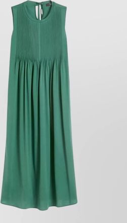 Max Mara midi dress knee length round neckline