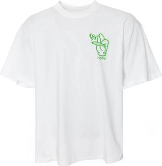 Edwin Hope Provider T-Shirt Grafische Print - Heren - T-shirts - Wit - XL - Tops