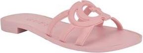 Guess Elyho Jelly Slide Sandal in Medium Pink 660 at Nordstrom Rack, Size 7.5