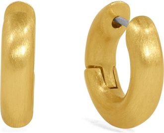 Dean Davidson Dune Crescent Huggie Hoop Earrings in Gold at Nordstrom