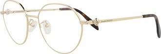 Alexander McQueen Alexander Mcqueen Unisex Am0319o 53Mm Optical Frames