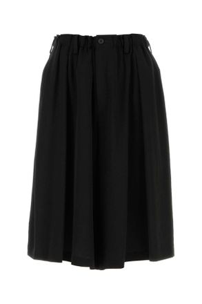 Yohji Yamamoto Black Jersey Pant