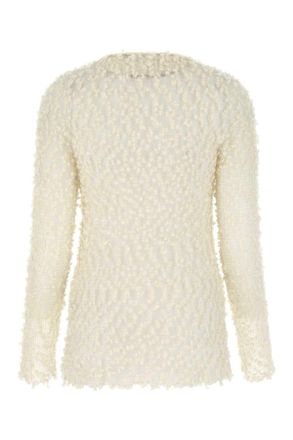 Jil Sander 108 Exterior: Wool Silk Maglie Sweater