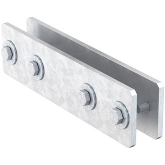 Fischer Conector De Riel Fmpc 120 (2 Pzs.) - 554237