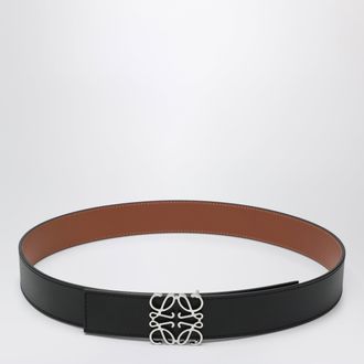 Loewe Reversible Anagram belt in brown/black