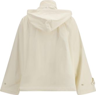 Fabiana Filippi Womens Waterproof Jacket Butter Cotton Coat