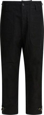 Needles Over Pants - Heren - Broeken - Zwart - Maat: M Katoen