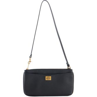 Balenciaga Rodeo Leather Shoulder Bag in 1000 Black at Nordstrom