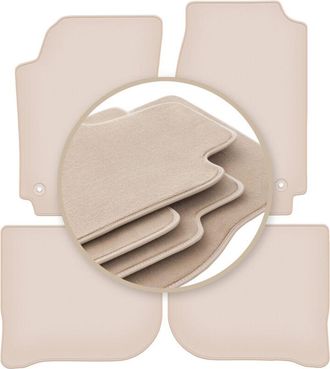 OEM Alfombrillas Beige Premium Para: Audi 100 C4 Avant, Station Wagon, Sedan 1991-1994