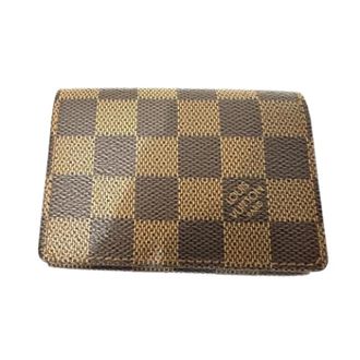 Louis Vuitton Pre-owned Wallets, unisex, Brown, Size: ONE SIZE Pre-owned Envelope business card holder