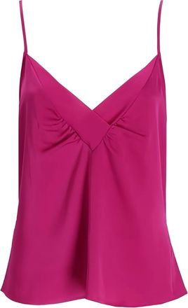 BOSS Top Iecly con scollo a V - Rosa