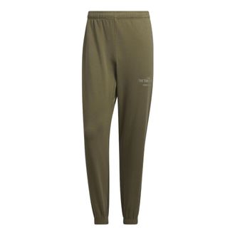 adidas Verbiage Casual Knitted Pants Olive Green IP3928