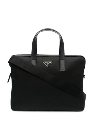 Prada Briefcase Re-Nylon And Saffiano Bags